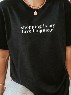 NEW Funny Shopping Fashion top shirt S-5X